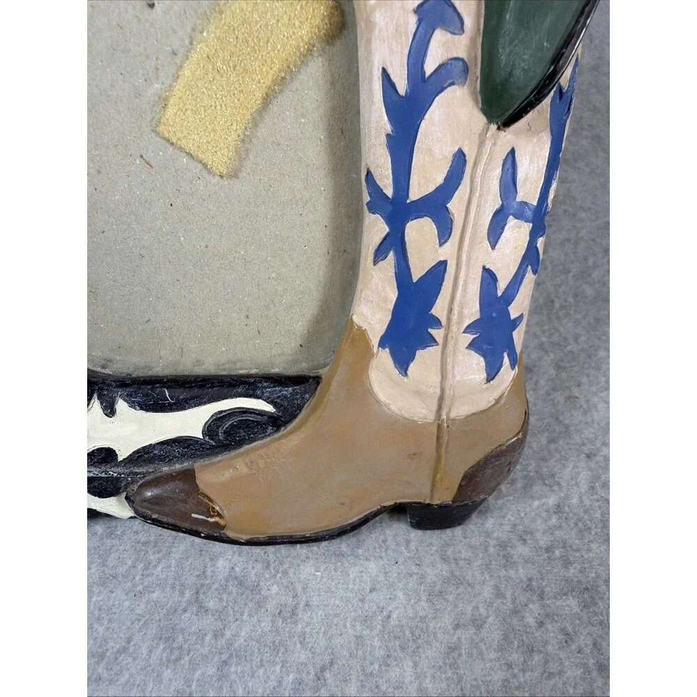 Figi Kickers Western Cowboy Cowgirl Boots 3.5 x 5 Photo Picture Frame Decor